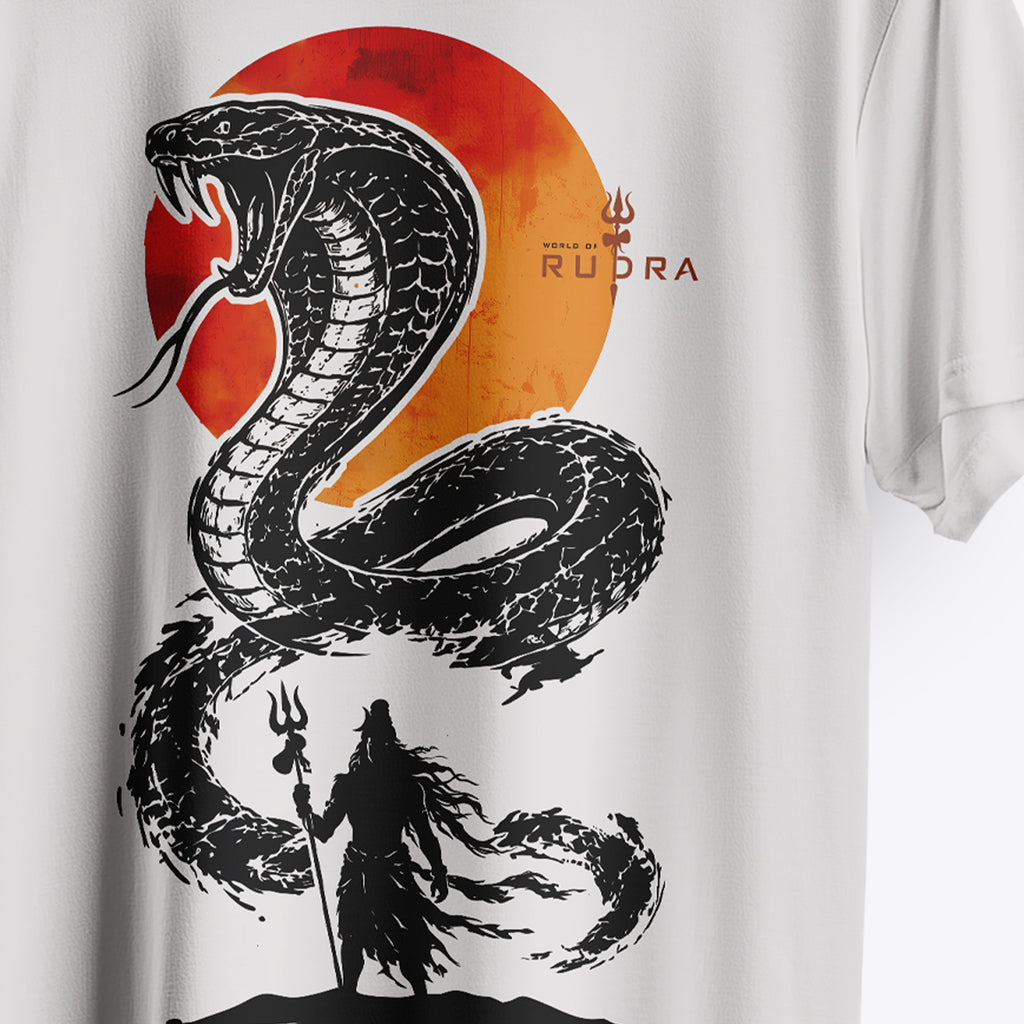 Rudra Naga Oversized T-Shirt | 100% Organic Cotton Streetwear